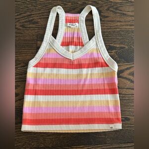 Size XS RipCurl cropped ribbed tank top